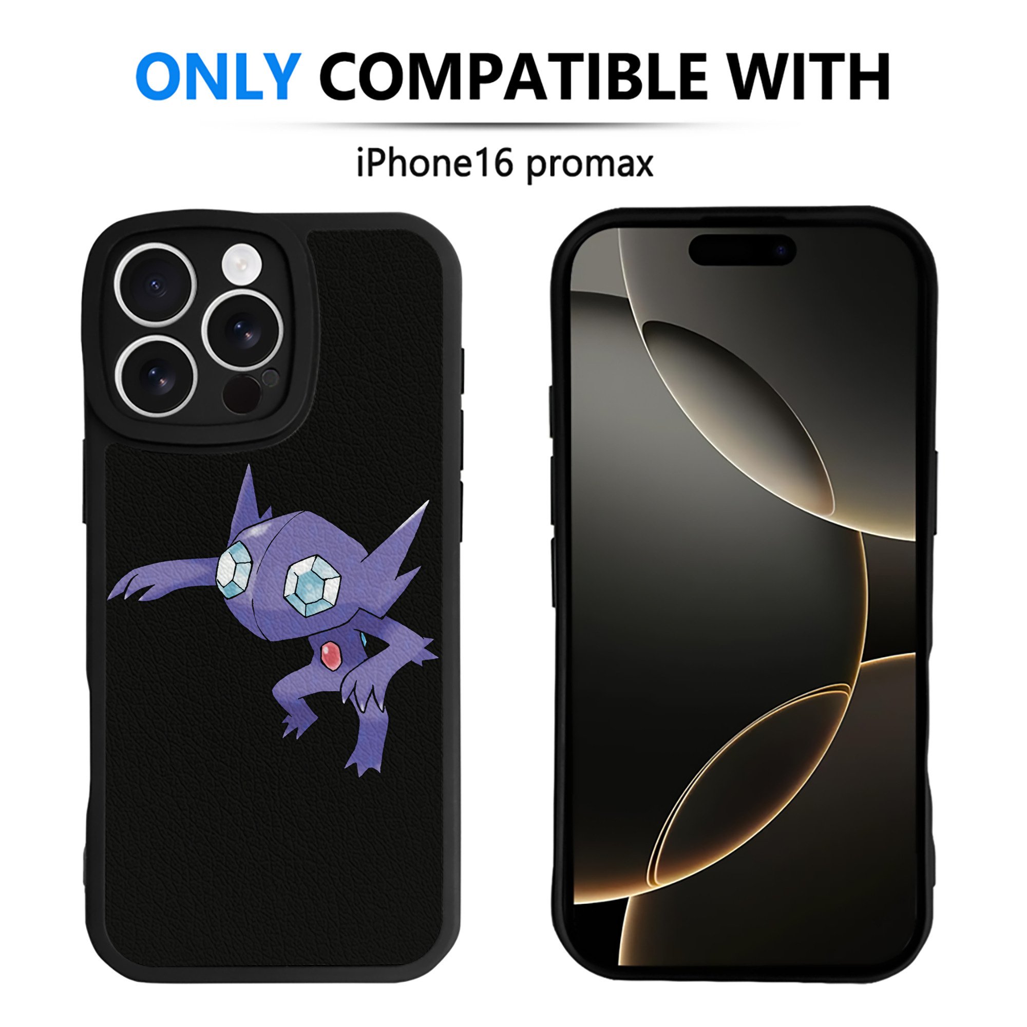 （画像用） ポケットモンスター Pokémon 【iPhone 16シリーズ対応】シリコンスマホケース（レザー調） 材質：シリコン